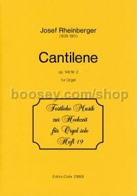 Cantilene from Sonata No.11 Op.148 (Wedding Music for Organ)