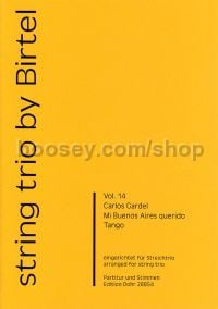Mi Buenos Aires Querido (Violin, Viola & Cello)