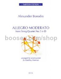 Allegro Moderato for wind quintet