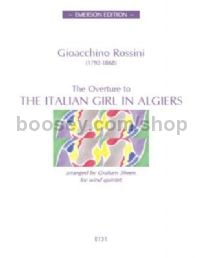 The Italian Girl in Algiers for wind quintet