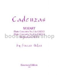 Cadenzas to the Mozart Flute Concertos  for flute