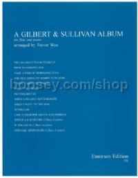 A Gilbert and Sullivan Album for 1-3 flutes & piano