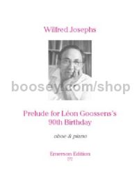 Prelude for Léon Goossens's 90th Birthday for oboe & piano