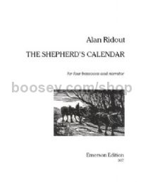 The Shepherd's Calendar (John Clare) for narrator, 4 bassoons