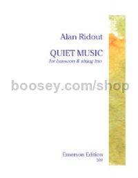 Quiet Music for bassoon, violin, viola, cello