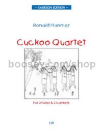 Cuckoo Quartet for 2 flutes, 2 clarinets