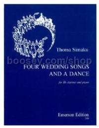 Four Wedding Songs and a Dance for clarinet & piano