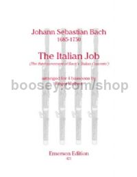 The Italian Job for 4 bassoons