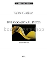 Five Occasional Pieces for flute & piano