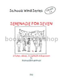 Serenade For Seven for 2 flutes, oboe, 3 clarinets, bassoons