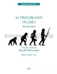 44 Progressive Studies for Bassoon