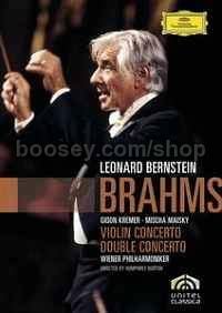 Brahms: Violin Concerto & Double Concerto (Bernstein) (Deutsche Grammophon DVD)