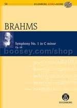Symphony No.1 in C Minor, Op.68 (Orchestra) (Study Score & CD)