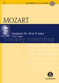 Symphony No.38 in D Major, K 504 (Orchestra) (Study Score & CD)