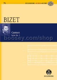 Carmen Suite No. 1 (Study Score & CD)