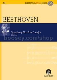 Symphony No.2 in D Major, Op.36 (Orchestra) (Study Score & CD)