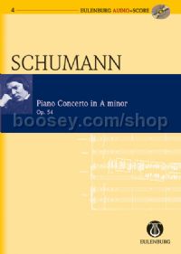 Concerto for Piano in A Minor (Piano & Orchestra) (Study Score & CD)