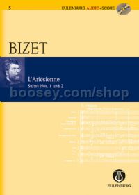 L'arlésienne Suites Nos.1 & 2 (Orchestra) (Study Score & CD)