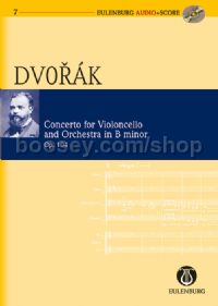 Concerto for Violoncello in B Minor, Op.104 (Violoncello & Orchestra) (Study Score & CD)