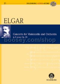 Concerto for Violoncello in E Minor, Op.85 (Violoncello & Orchestra) (Study Score & CD)