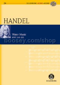 Water Music (Orchestra) (Study Score & CD)