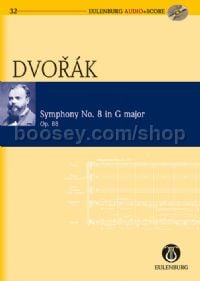 Symphony No.8 in G Major, Op.88 (Orchestra) (Study Score & CD)