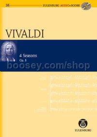 Four Seasons (Violin & Orchestra) (Study Score & CD)