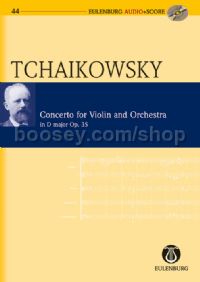 Concerto for Violin in D Major, Op.35 (Orchestra) (Study Score & CD)