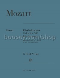 Piano Concerto No. 25 in C major KV 503 - piano solo & reduction