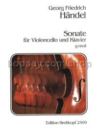 Sonata in G minor nach HWV 287 - cello & piano