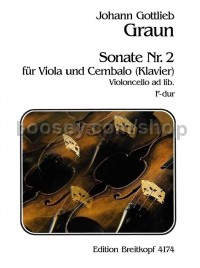 Sonata No. 2 in F major - viola, basso continuo