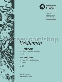 Choral Fantasia Op. 80 Vocal Score