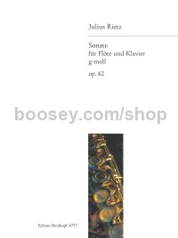 Sonata in G minor op. 42 - flute & piano