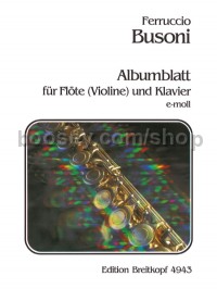Albumblatt - flute & piano