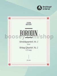 String Quartet No. 2 in D major (parts)