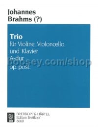 Trio Amaj Op. Post Violin Vlc Piano