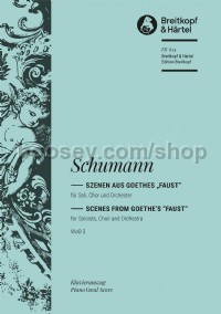 Scenes from Goethe's 'Faust' WoO 3 (vocal score)