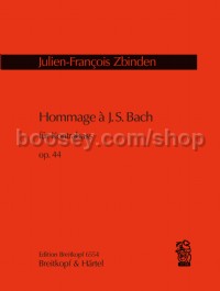 Hommage a JS Bach Op 44 (solo double bass)