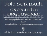 Complete Organ Works Vol 7 Orgelbuchlein