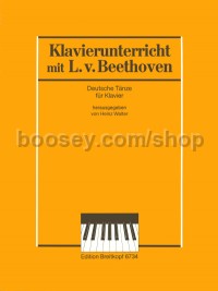 Deutsche Tänze. Eine Auswahl - piano
