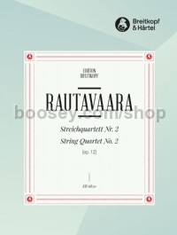 String Quartet No. 2, op. 12 - string quartet