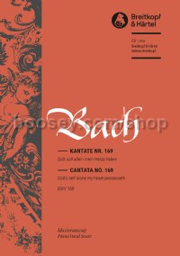 Cantata No169 Vocal Score