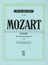 Sonata in Bb major - viola, piano