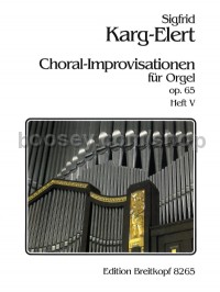 Chorale Improvisations Op. 65 Book 5 Organ