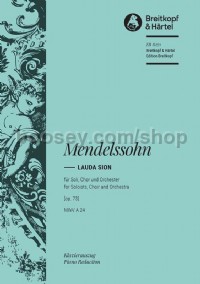 Lauda Sion Op. 73 (choral score)