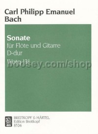 Sonata in D major Wq 131 - flute & guitar