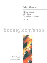 Märchenbilder for Viola, Op. 113
