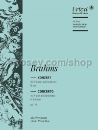 Violin Concerto Op. 77 in D (violin & piano)