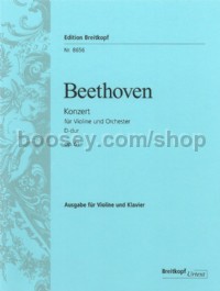 Violin Concerto in D major Op. 61 - violin and piano