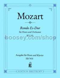 Concert Rondo in Eb major KV 371 - horn & piano reduction